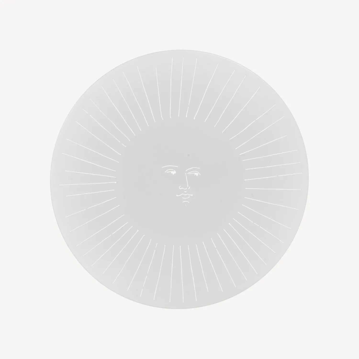 Tables<Fornasetti Outdoor Table Ara Solis White