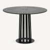 Tables<Fornasetti Outdoor Table Ara Solis Black