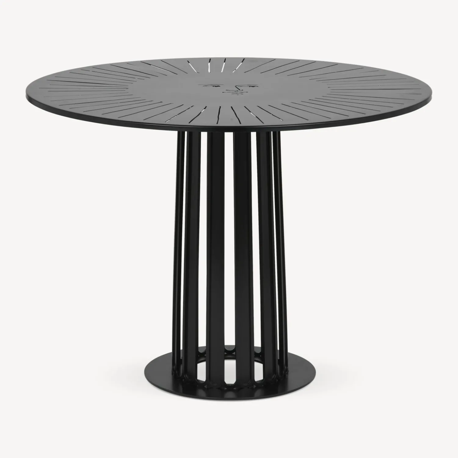 Tables<Fornasetti Outdoor Table Ara Solis Black
