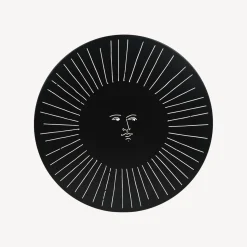 Tables<Fornasetti Outdoor Table Ara Solis Black