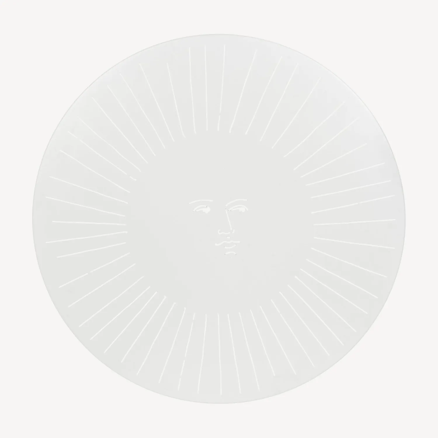 Tables<Fornasetti Outdoor Table Ara Solis White