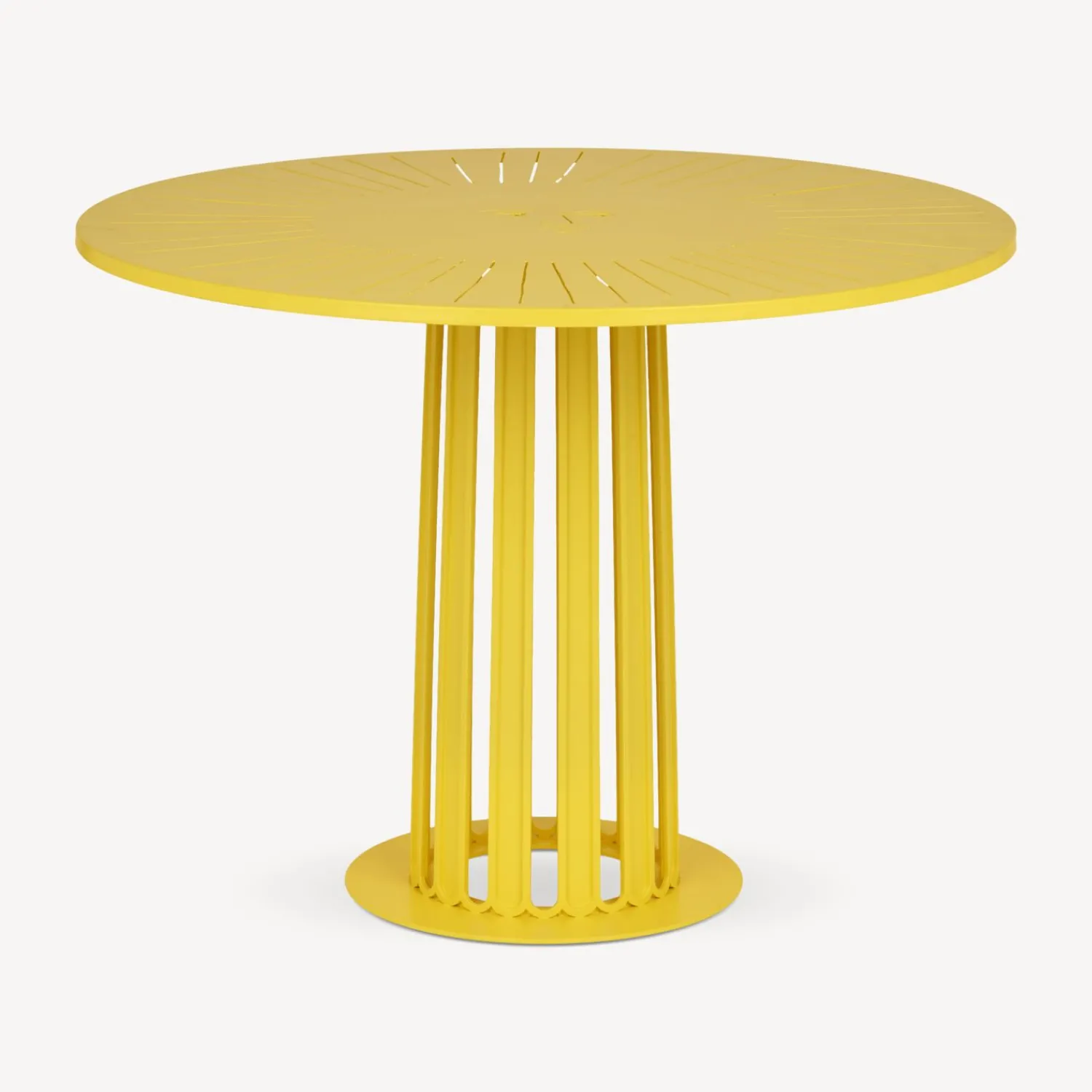 Tables<Fornasetti Outdoor Table Ara Solis Yellow