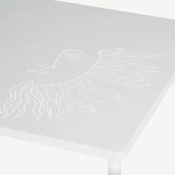 Tables<Fornasetti Outdoor Table Solitario White