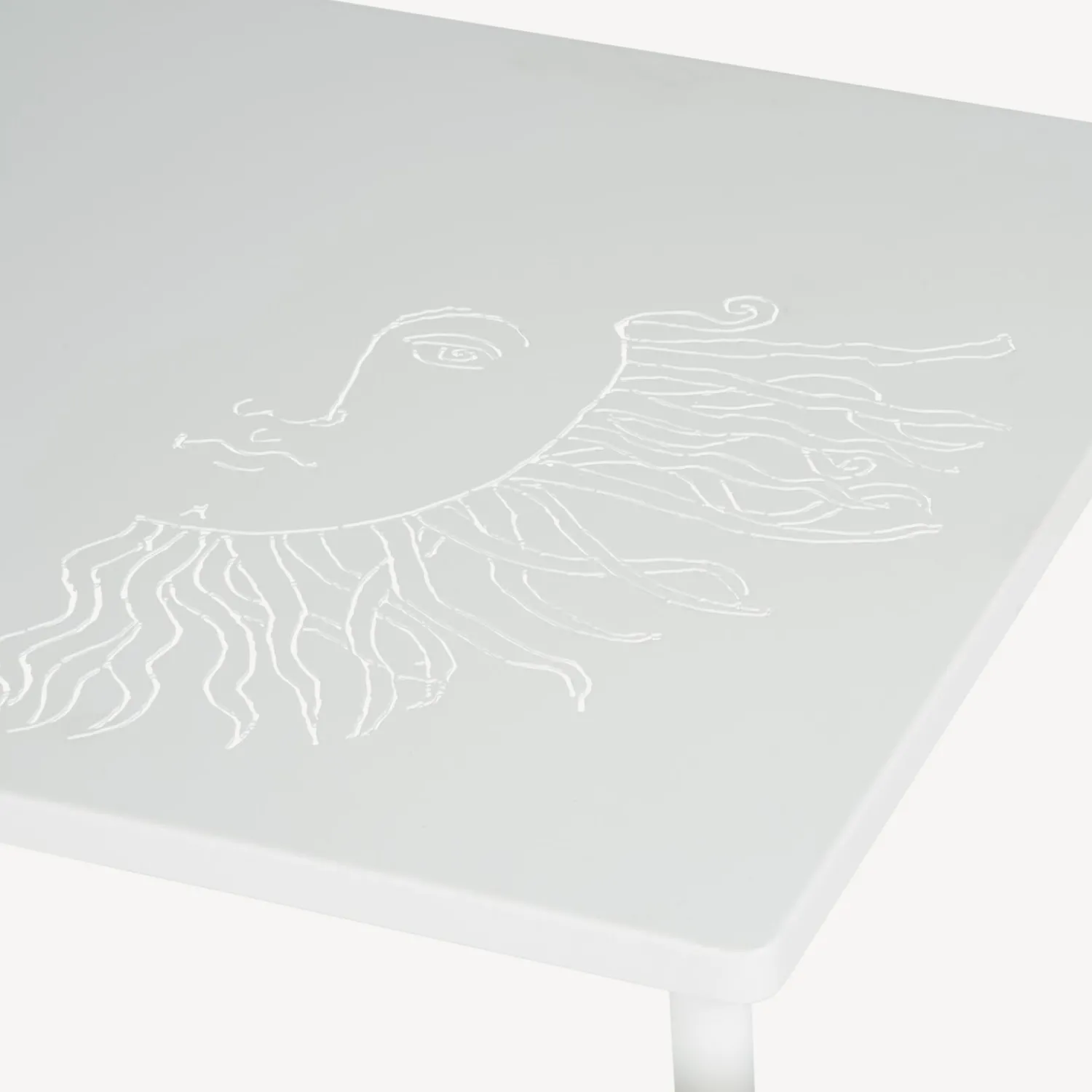 Tables<Fornasetti Outdoor Table Solitario White