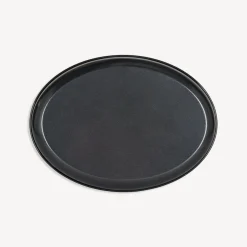 Decorative Trays And Pliants<Fornasetti Oval Tray Frutti E Legumi Retinati Red/White/Black