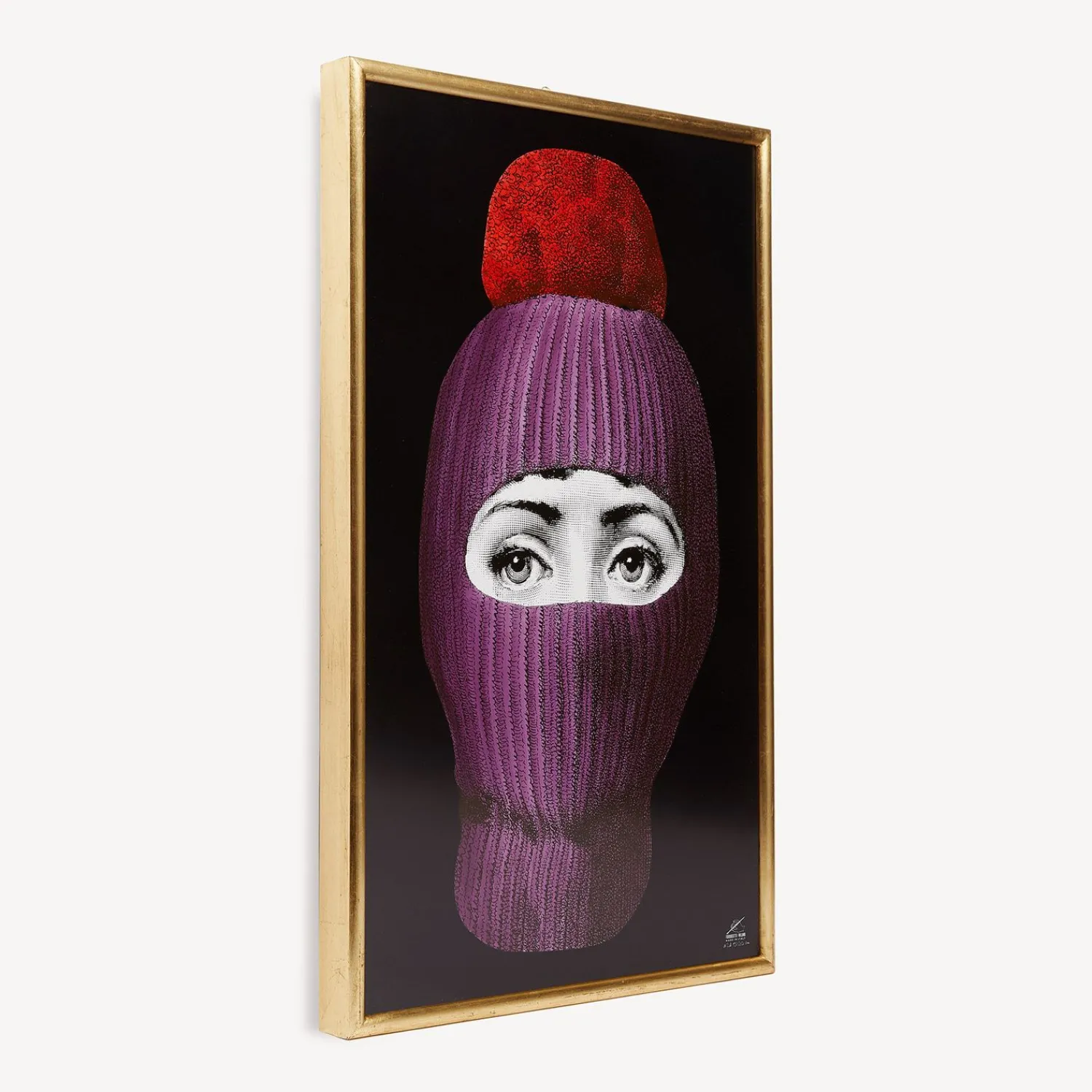 Decorative Panels<Fornasetti Panel Lux Gstaad Purple/Red/Black