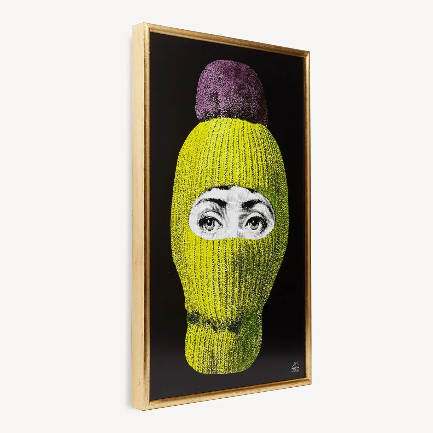 Decorative Panels<Fornasetti Panel Lux Gstaad Yellow/Purple/Black
