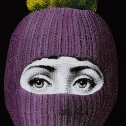Decorative Panels<Fornasetti Panel Lux Gstaad Purple/Yellow/Black