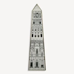 Decorative Panels<Fornasetti Panel Obelisco White/Black
