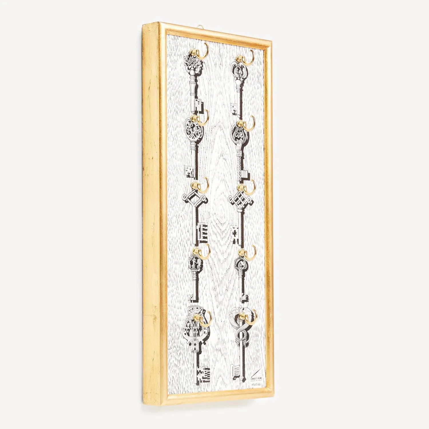 Decorative Panels<Fornasetti Panel Portachiavi White/Black