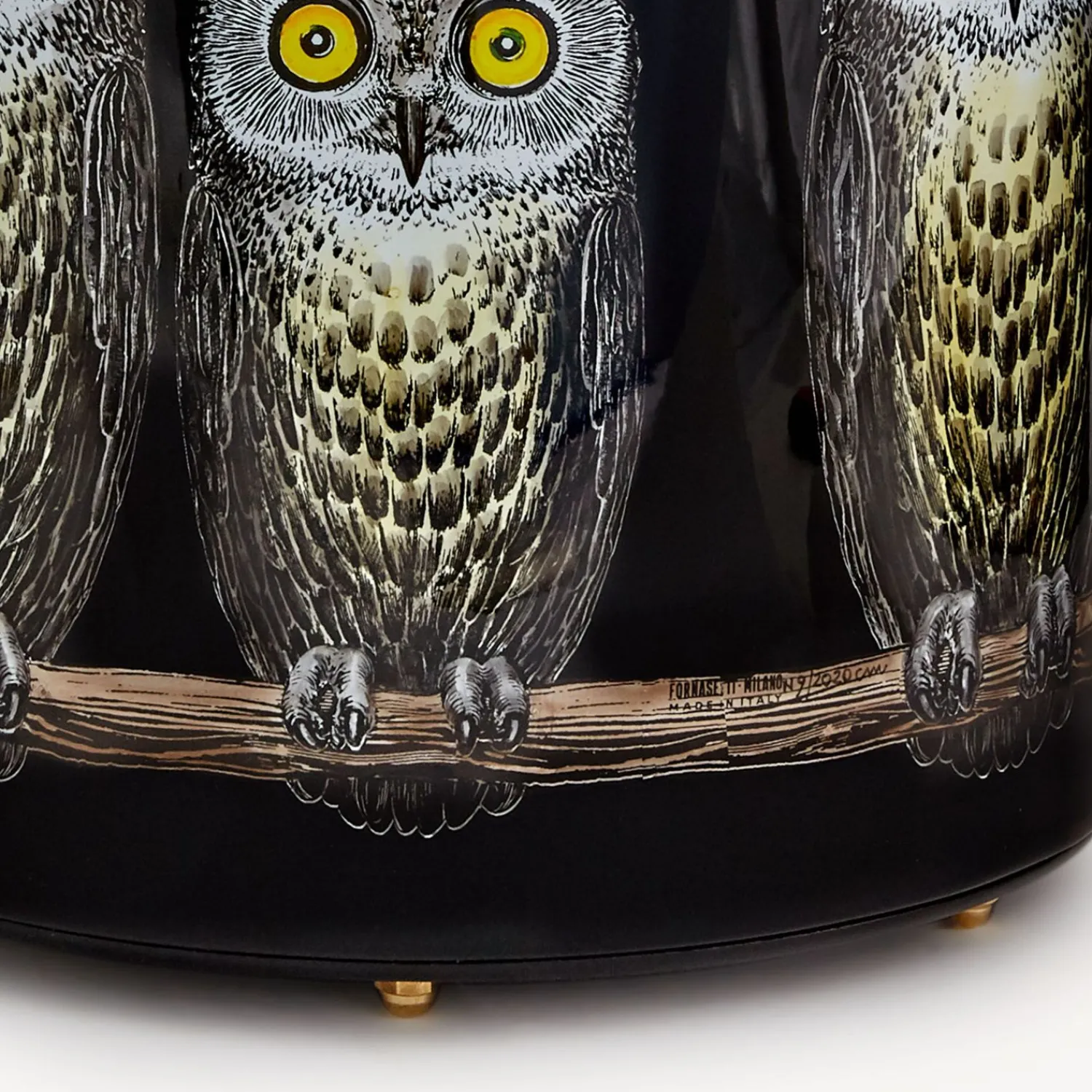 Paper Baskets<Fornasetti Paper Basket Civette Multicolour