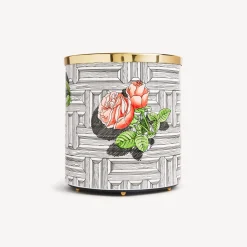 Paper Baskets<Fornasetti Paper Basket Musciarabia Con Rose Multicolour