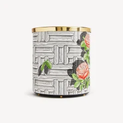 Paper Baskets<Fornasetti Paper Basket Musciarabia Con Rose Multicolour