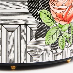 Paper Baskets<Fornasetti Paper Basket Musciarabia Con Rose Multicolour