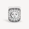 Small Containers<Fornasetti Pencil Holder Sole White/Black