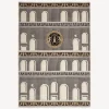Plaid<Fornasetti Plaid Facciata Quattrocentesca Multicolour