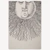 Plaid<Fornasetti Plaid Solingo White/Black