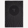 Plaid<Fornasetti Plaid Solitudine White/Black
