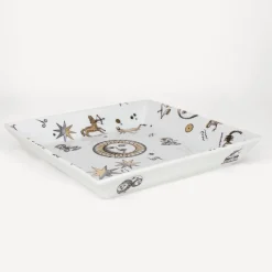 Decorative Plates<Fornasetti Plate Astronomici White/Black/Gold