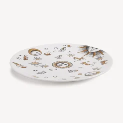 Decorative Plates<Fornasetti Plate Astronomici White/Black/Gold