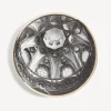 Decorative Plates<Fornasetti Plate Cupola S. Lorenzo (Torino) White/Black/Gold