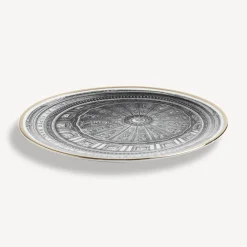 Decorative Plates<Fornasetti Plate Cupola San Pietro White/Black/Gold