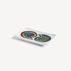 Design Ashtrays<Fornasetti Rectangular Ashtray Giro Di Conchiglie Multicolour