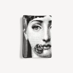 Design Ashtrays<Fornasetti Rectangular Ashtray Tema E Variazioni N.137 White/Black