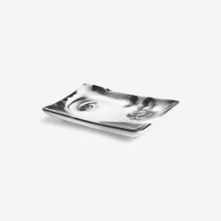 Design Ashtrays<Fornasetti Rectangular Ashtray Tema E Variazioni N.137 White/Black