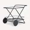 Food Trolley<Fornasetti Rectangular Food Trolley Black