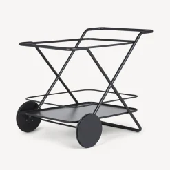 Food Trolley<Fornasetti Rectangular Food Trolley Black