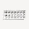 Decorative Trays<Fornasetti Rectangular Tray Tema E Variazioni N.197 White/Black