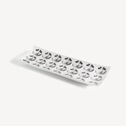 Decorative Trays<Fornasetti Rectangular Tray Tema E Variazioni N.197 White/Black