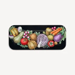 Decorative Trays And Pliants<Fornasetti Rectangular Tray Verdura Multicolour