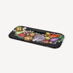 Decorative Trays And Pliants<Fornasetti Rectangular Tray Verdura Multicolour