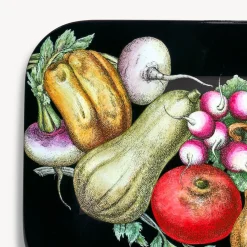 Decorative Trays And Pliants<Fornasetti Rectangular Tray Verdura Multicolour