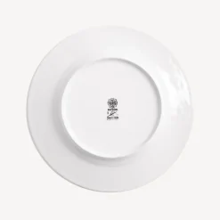 Decorative Plates<Fornasetti Rim Plate Rosone N.3 White/Black/Gold