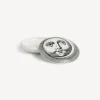 Small Containers<Fornasetti Round Box Luna White/Black