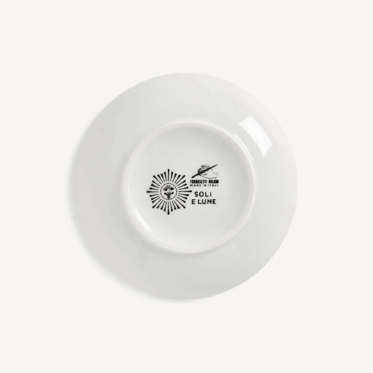 Small Containers<Fornasetti Round Box Luna White/Black