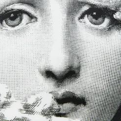 Small Containers<Fornasetti Round Box Tema E Variazioni N.139 White/Black
