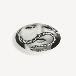 Small Containers<Fornasetti Round Box Tema E Variazioni N.383 White/Black