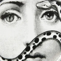 Small Containers<Fornasetti Round Box Tema E Variazioni N.383 White/Black