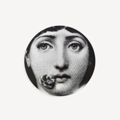 Small Containers<Fornasetti Round Box Tema E Variazioni N.137 White/Black