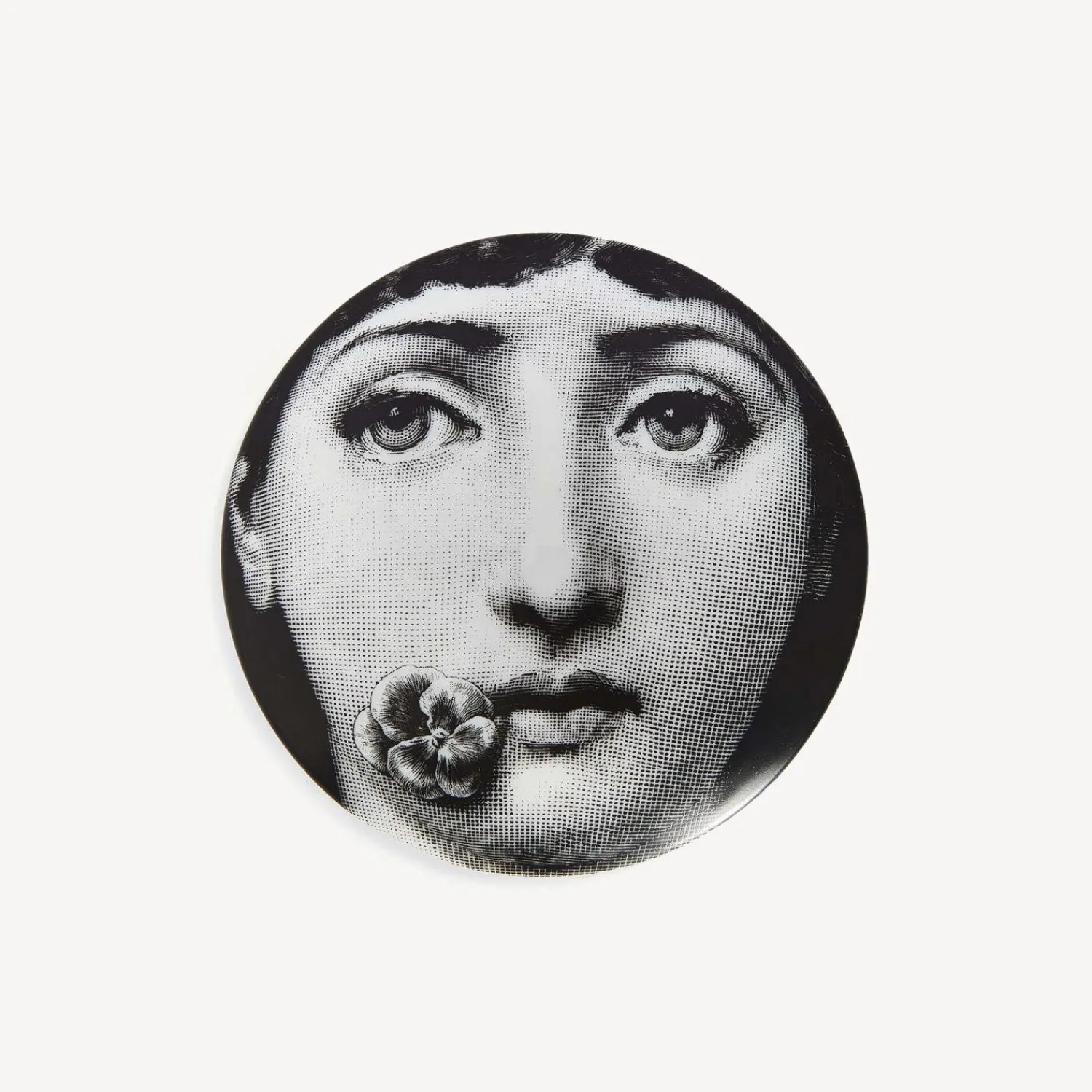 Small Containers<Fornasetti Round Box Tema E Variazioni N.137 White/Black