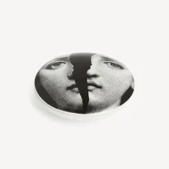 Small Containers<Fornasetti Round Box Tema E Variazioni N.10 White/Black