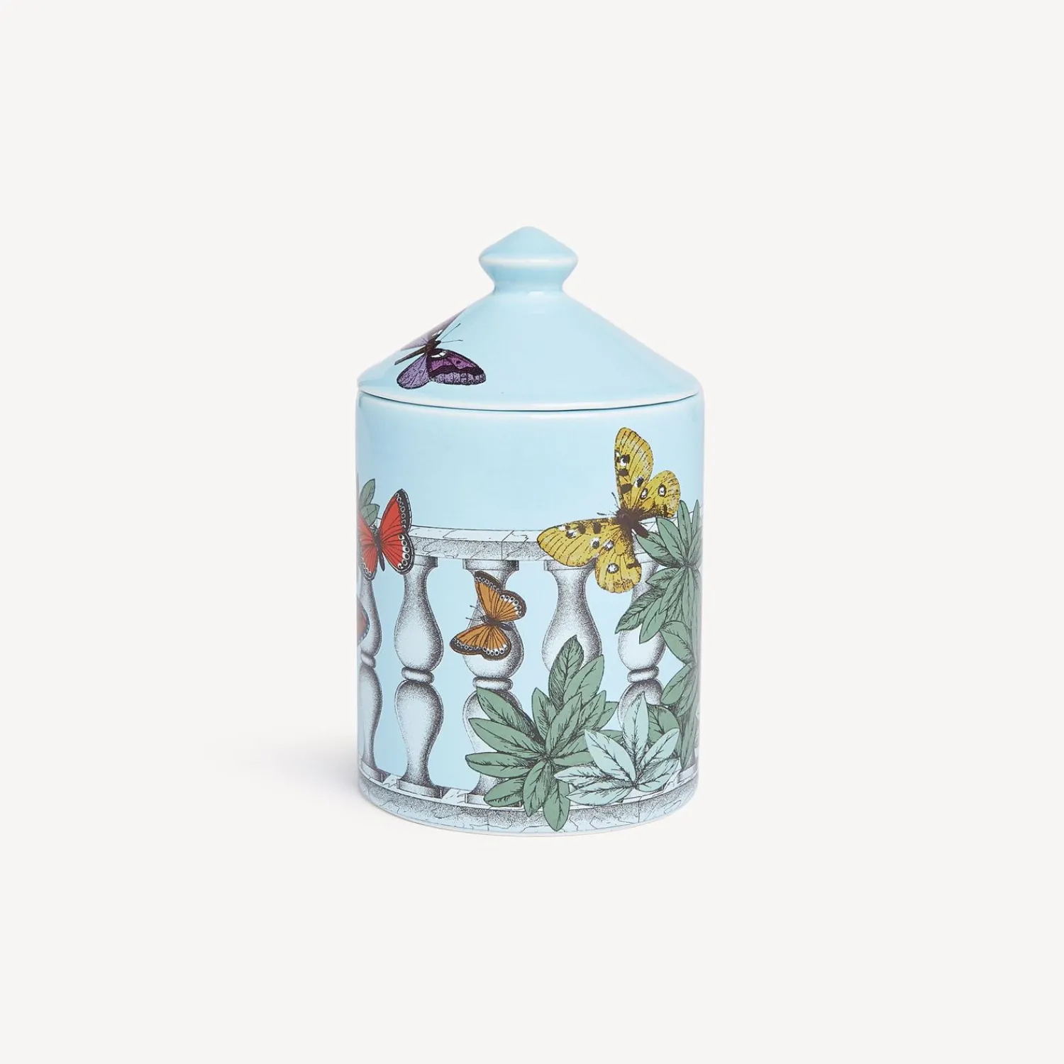 Scented Candles<Fornasetti Se Poi Scented Candle - Farfalle E Balaustra Decor - Giardino Segreto Fragrance Multicolour
