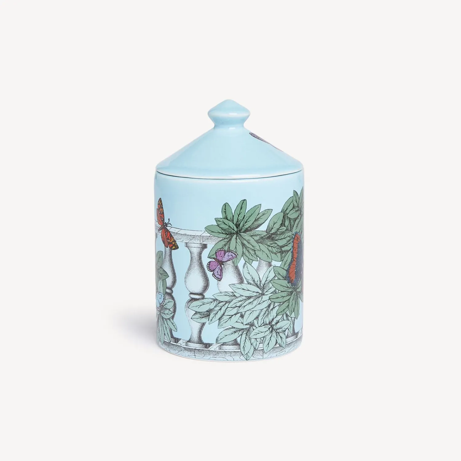 Scented Candles<Fornasetti Se Poi Scented Candle - Farfalle E Balaustra Decor - Giardino Segreto Fragrance Multicolour
