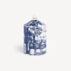 Scented Candles<Fornasetti Se Poi Scented Candle - Giardino Settecentesco Decor - Giardino Segreto Fragrance Blue/White
