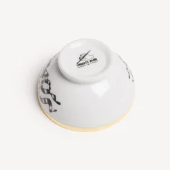 Appetizer Sets And Centrepieces<Fornasetti Set 6 Appetizer Bowls Appetizers White/Black/Gold