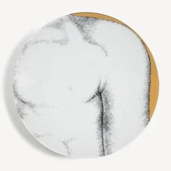 Decorative Plates<Fornasetti Set 12 Plates Adamo White/Black/Gold